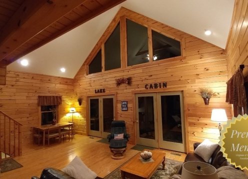 Cabin at the Cove--Claytor Lake, VA (Near VT and RU)